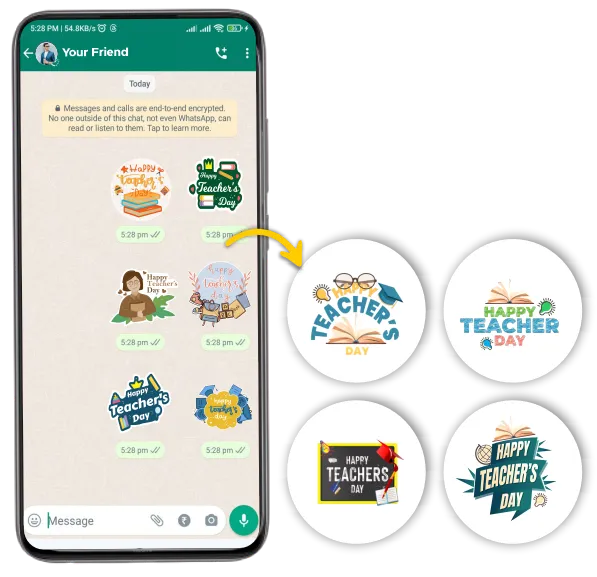 Teachers Day whatsapp sticker